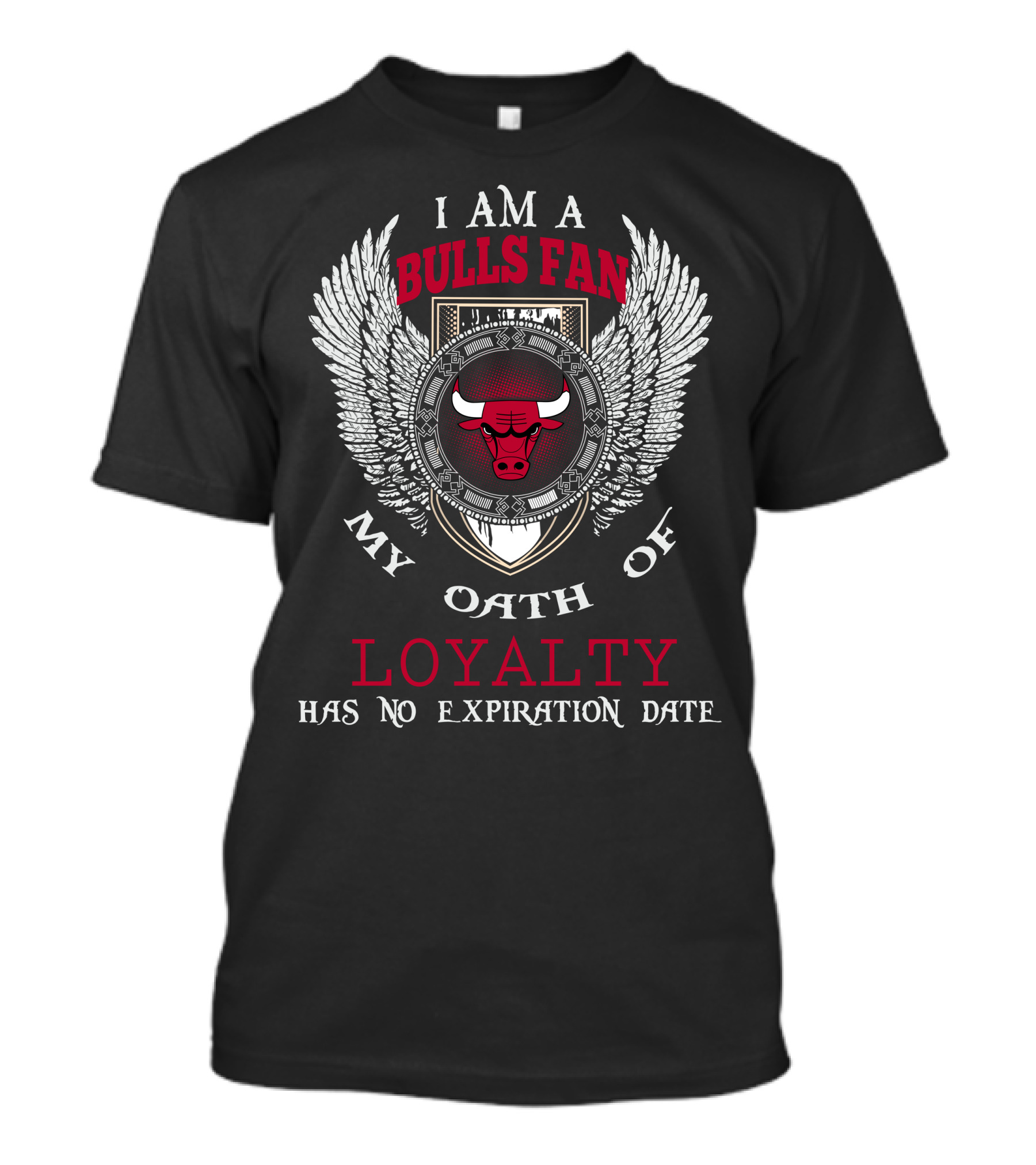 I Am A Chicago Bulls Fan My Oath Of Loyalty Has No Expiration Date T-Shirt