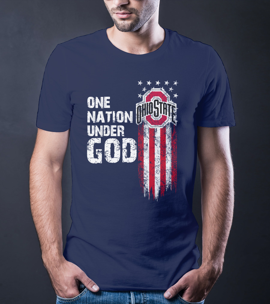 Ohio State Buckeyes One Nation Under God T-Shirt
