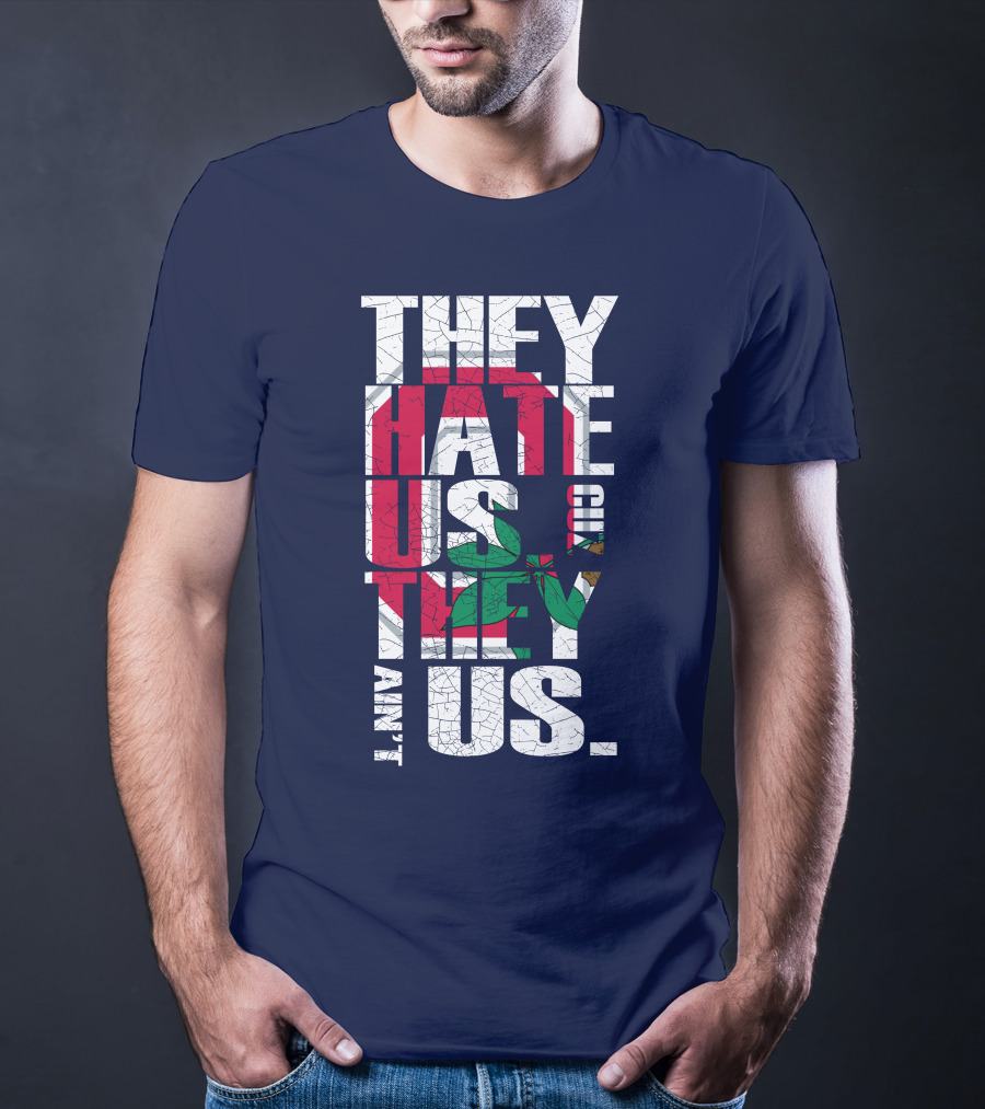 Ohio State Buckeyes They Hate Us Because They Ain't Us T-Shirt