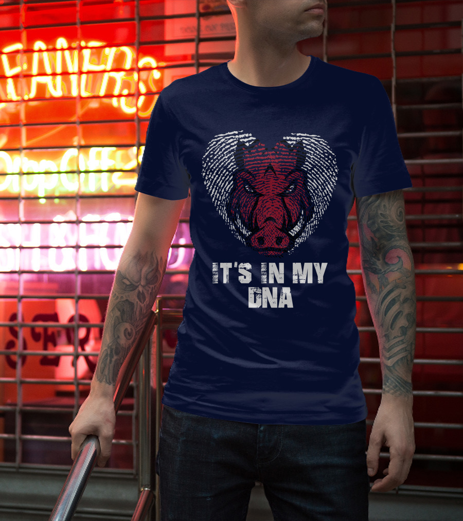 Arkansas Razorbacks It's In My Dna T-Shirt