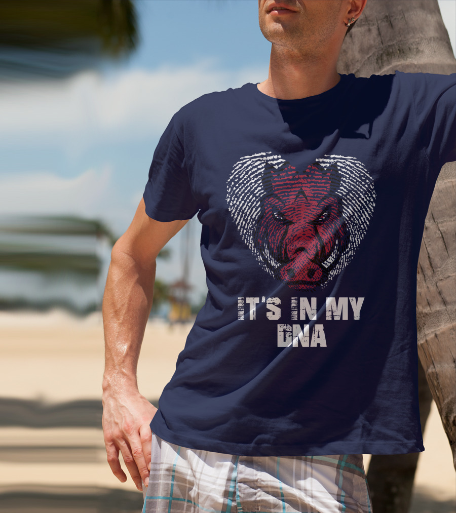 Arkansas Razorbacks It's In My Dna T-Shirt