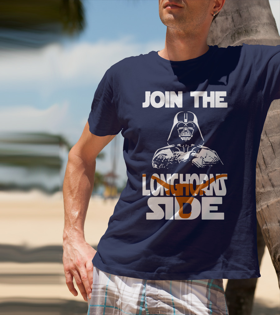 Join The Longhorns Side T-Shirt