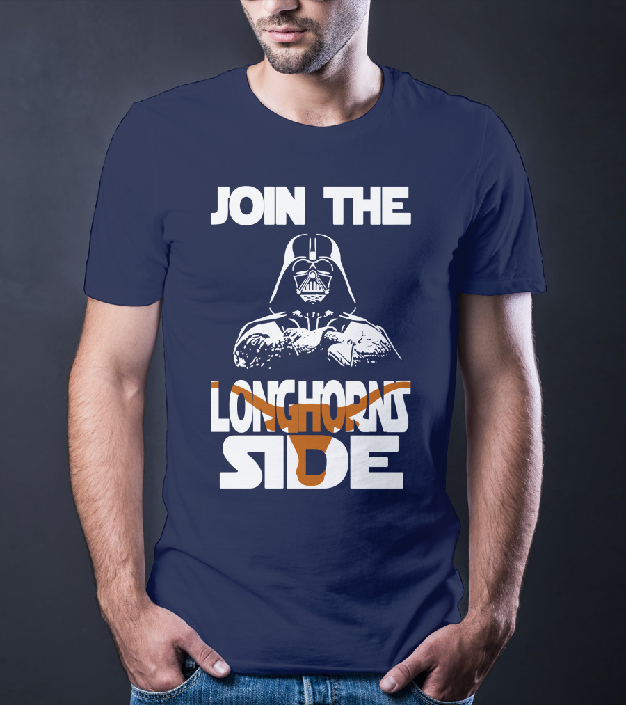 Join The Longhorns Side T-Shirt
