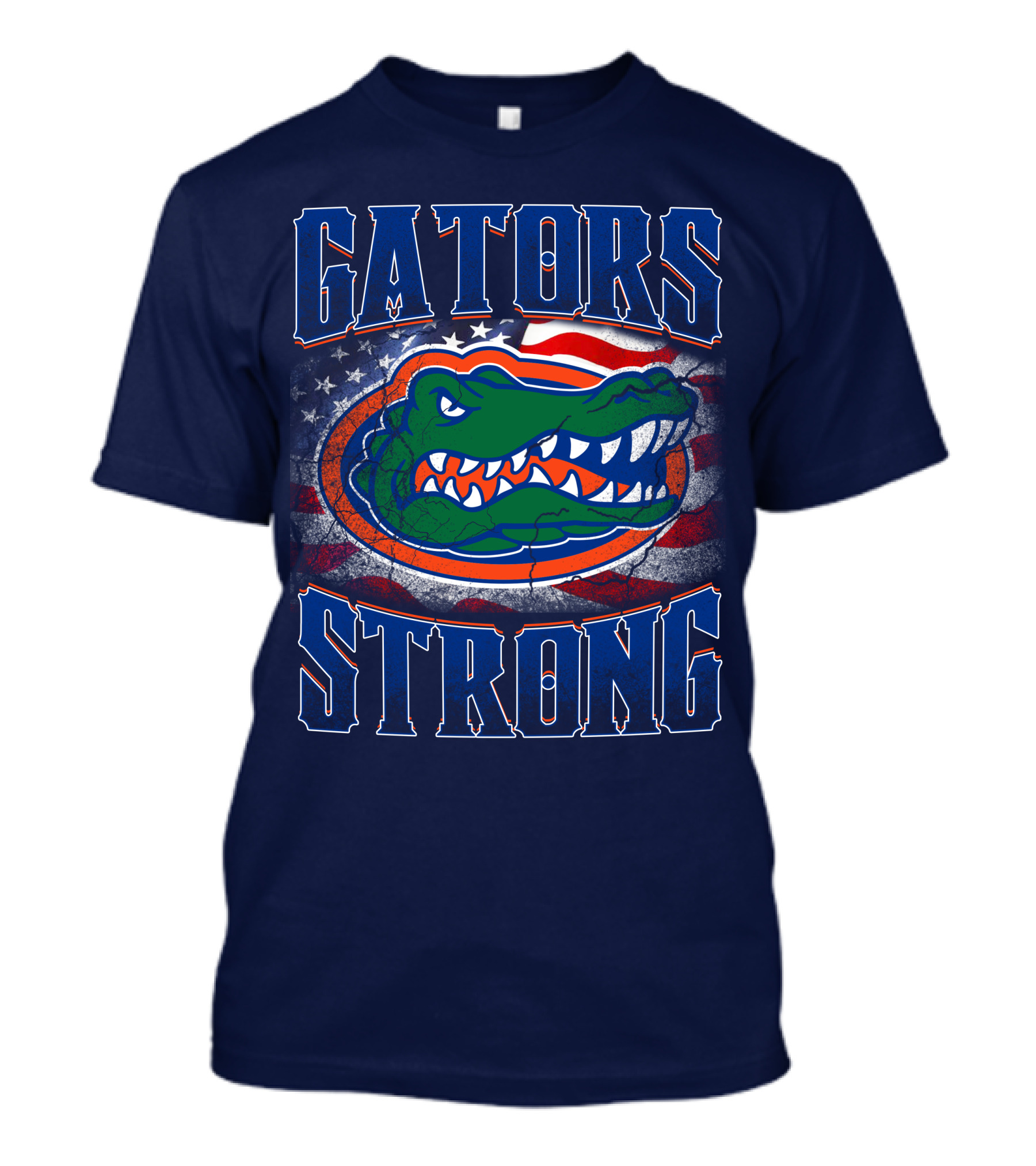 Florida Gators Strong American Flag T-Shirt