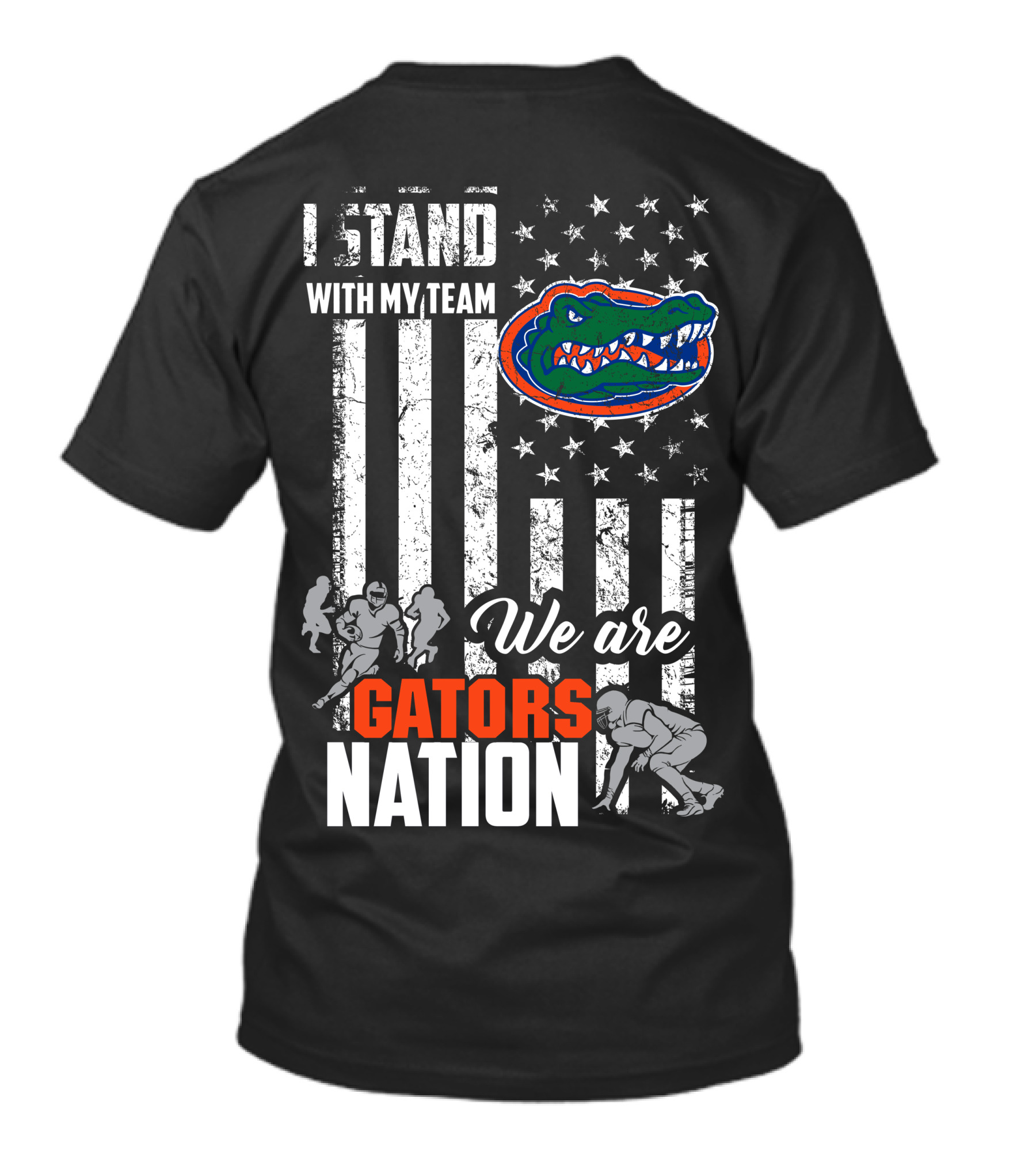 I Stand With My Team We Are Gators Nation Florida Gators T-Shirt