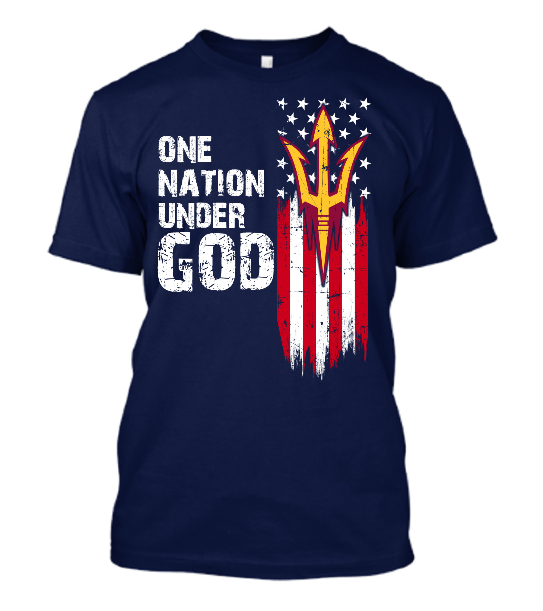 One Nation Under God Arizona State Sun Devils T-Shirt