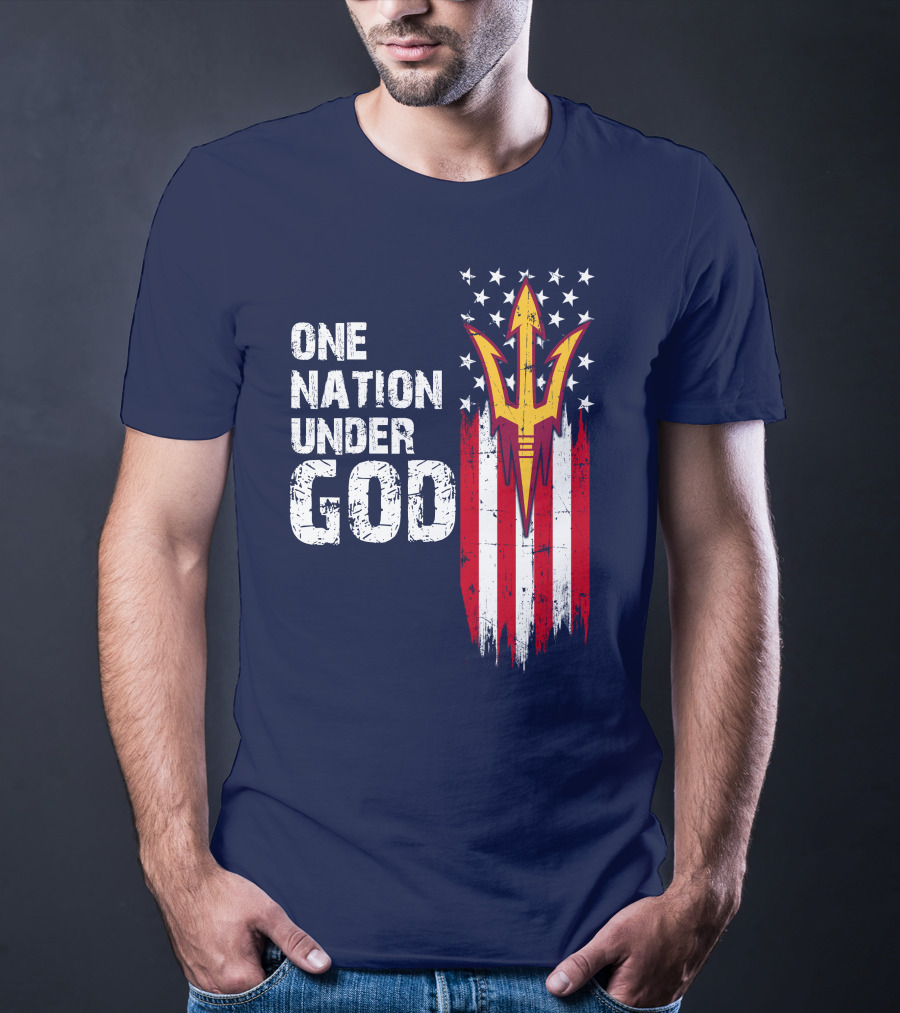 One Nation Under God Arizona State Sun Devils T-Shirt
