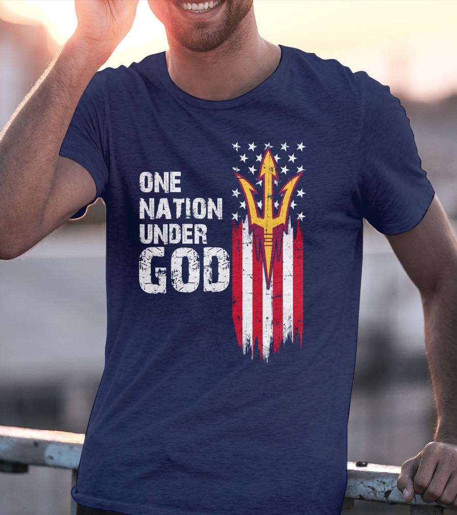 One Nation Under God Arizona State Sun Devils T-Shirt