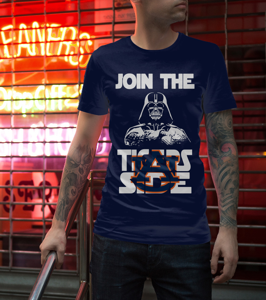 Join The Tigers Side Auburn Tigers T-Shirt