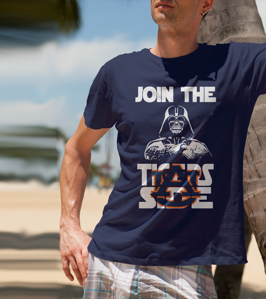 Join The Tigers Side Auburn Tigers T-Shirt