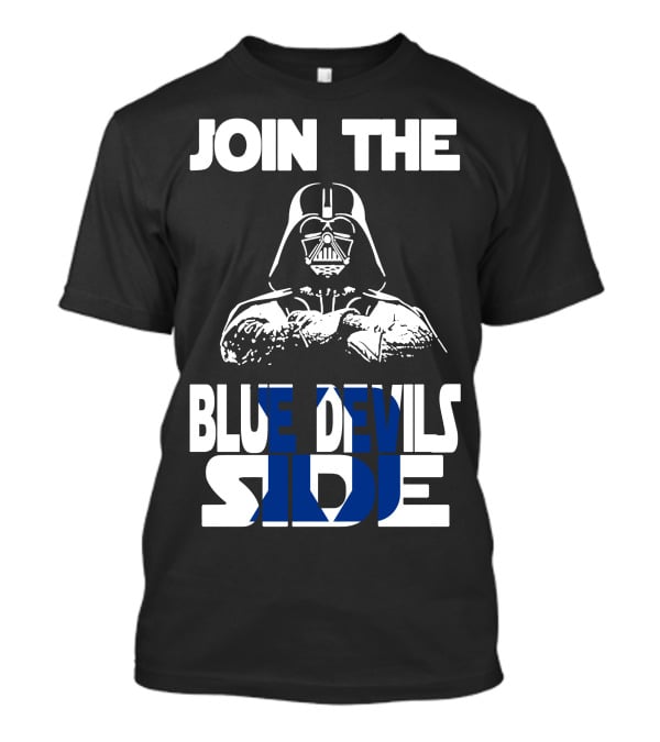 Join The Blue Devils Side T-Shirt