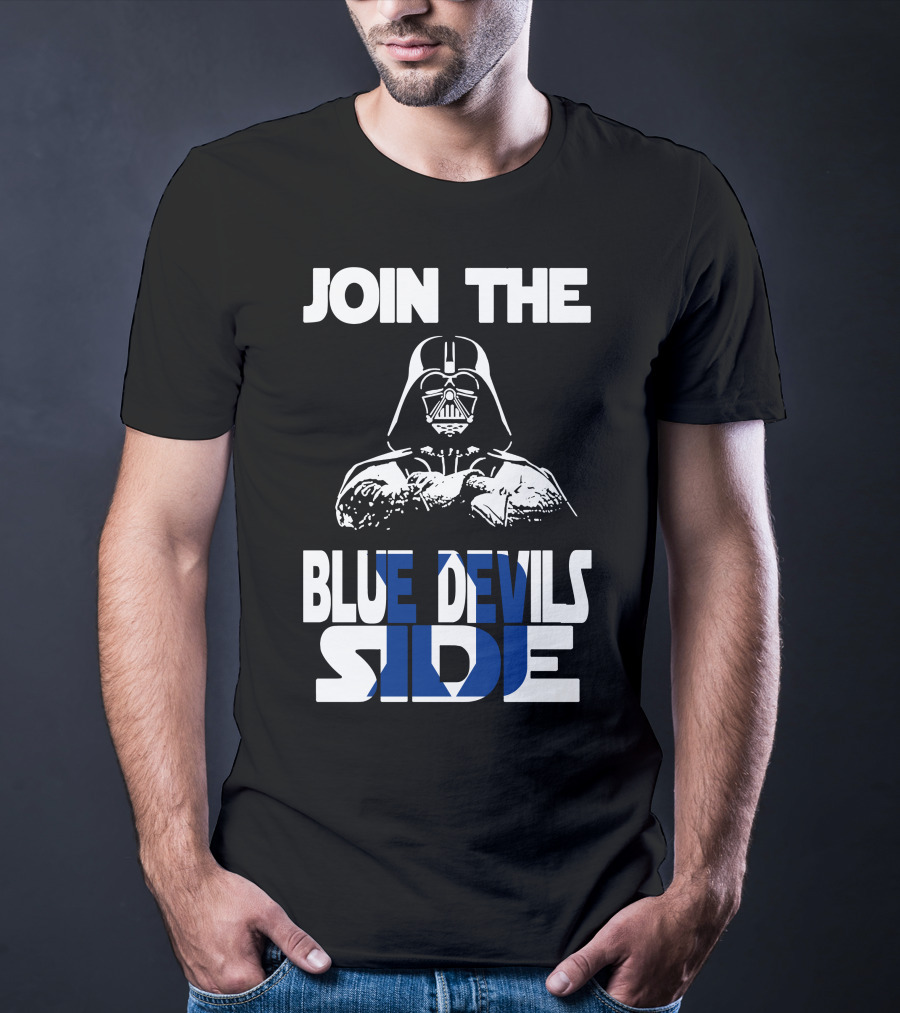 Join The Blue Devils Side T-Shirt