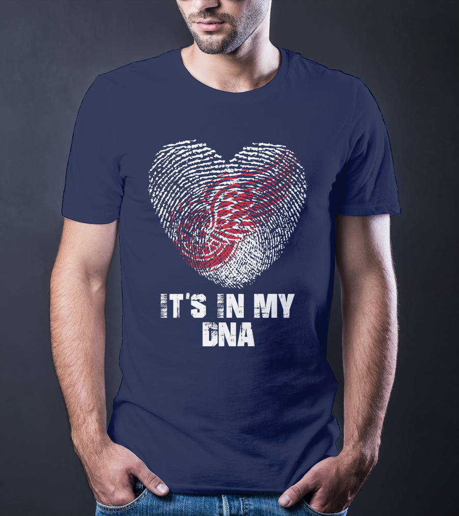 Detroit Redwings It's In My Dna T-Shirt