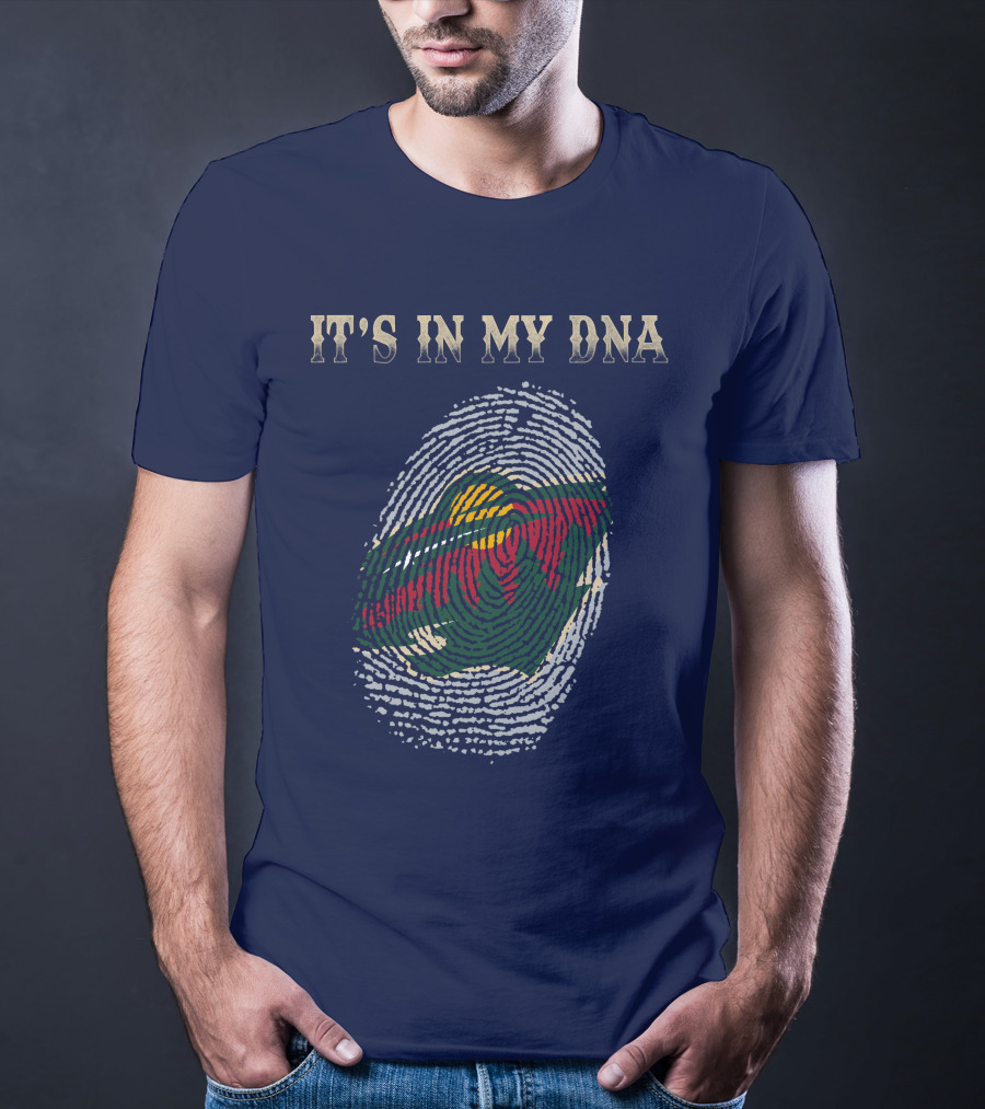 It's In My Dna Minnesota Wild T-Shirt