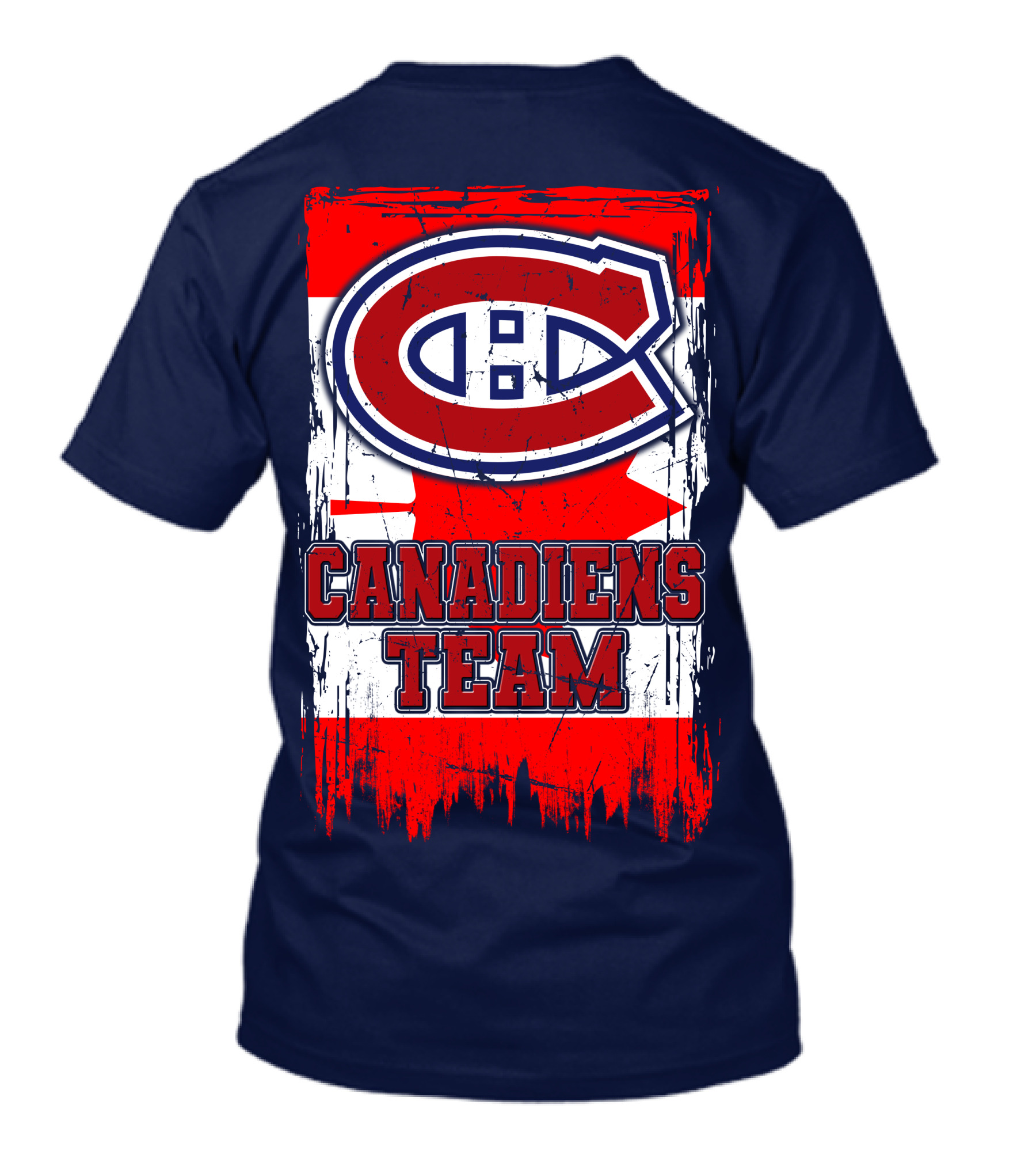 Montreal Canadiens Team Flag T-Shirt