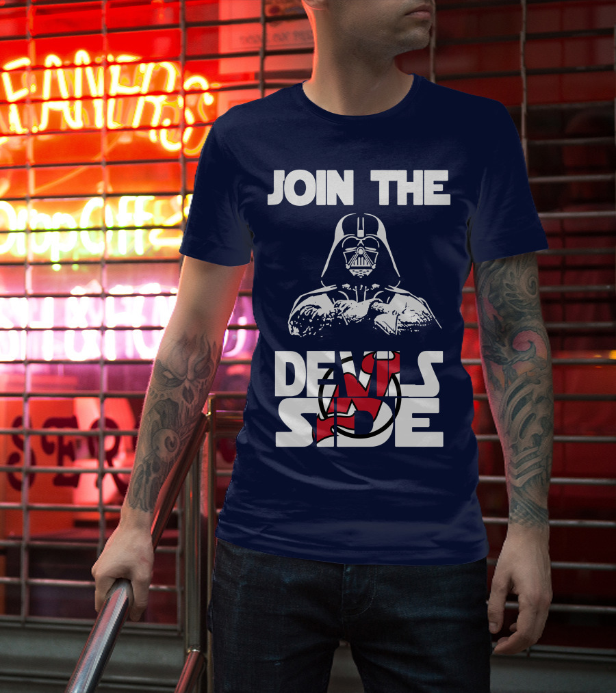 Join The Devils Side New Jersey Devils T-Shirt