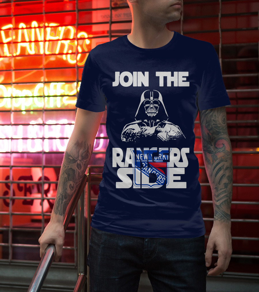 Join The New York Rangers Side T-Shirt