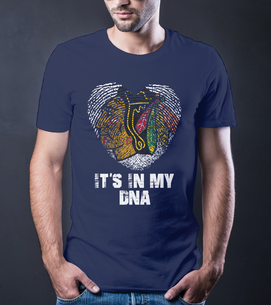 Chicago Blackhawks It's In My Dna T-Shirt