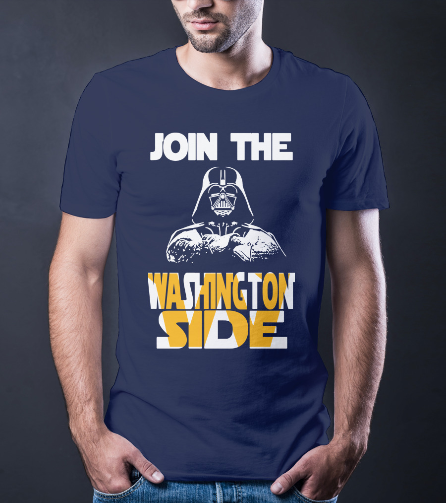 Join The Washington Side Darth Vader T-Shirt
