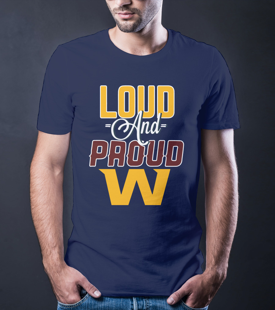 Washington Loud And Proud W T-Shirt