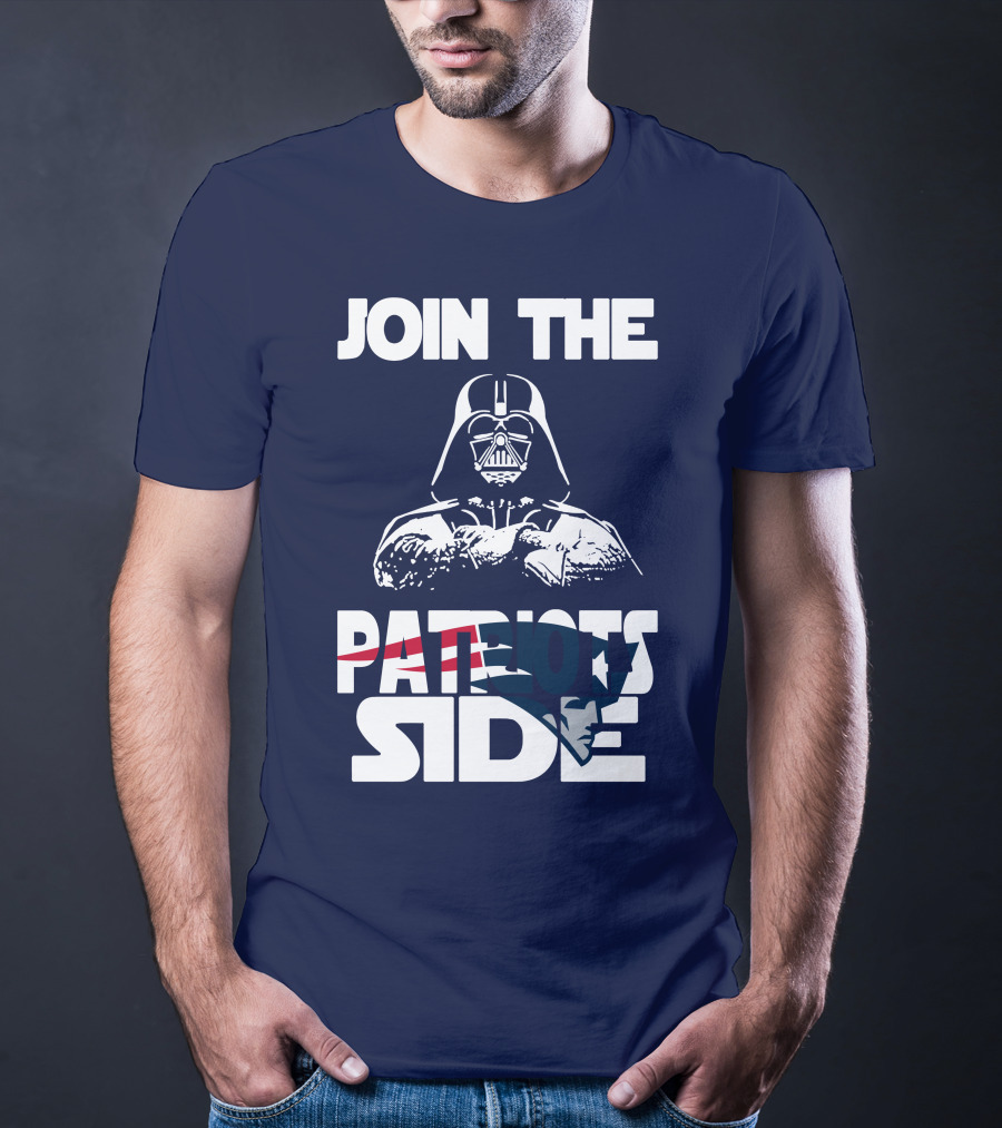 Join The New England Patriots Side T-Shirt