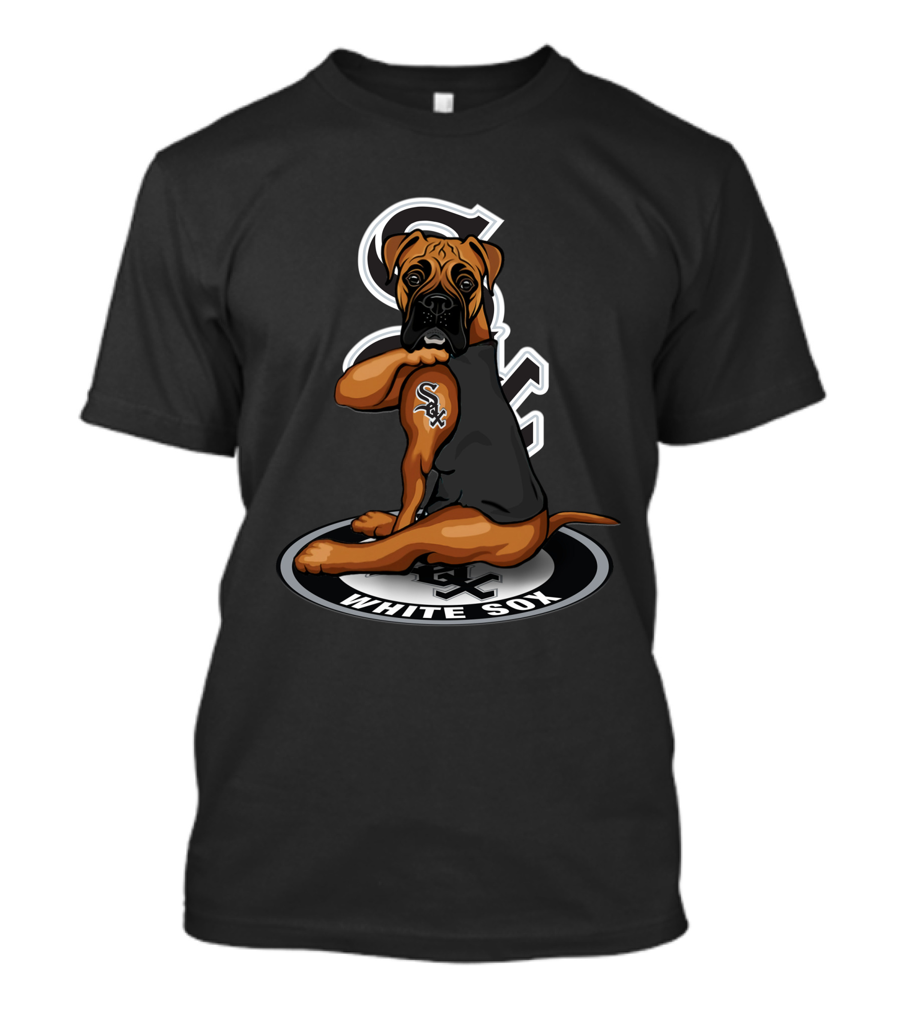 Chicago White Sox Dog Logo Sox Mascot T-Shirt