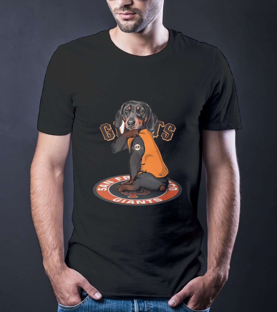San Francisco Giants Dog Giants Baseball Giants T-Shirt