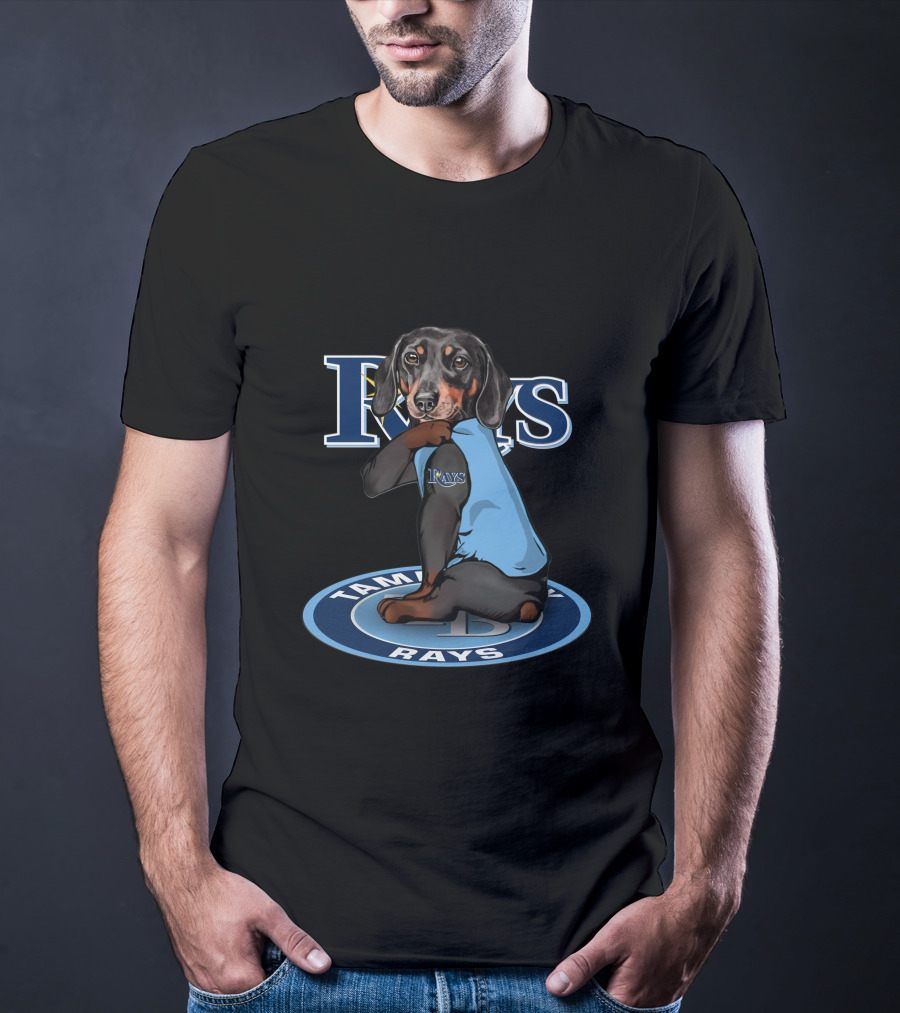 Tampa Bay Rays Dachshund T-Shirt