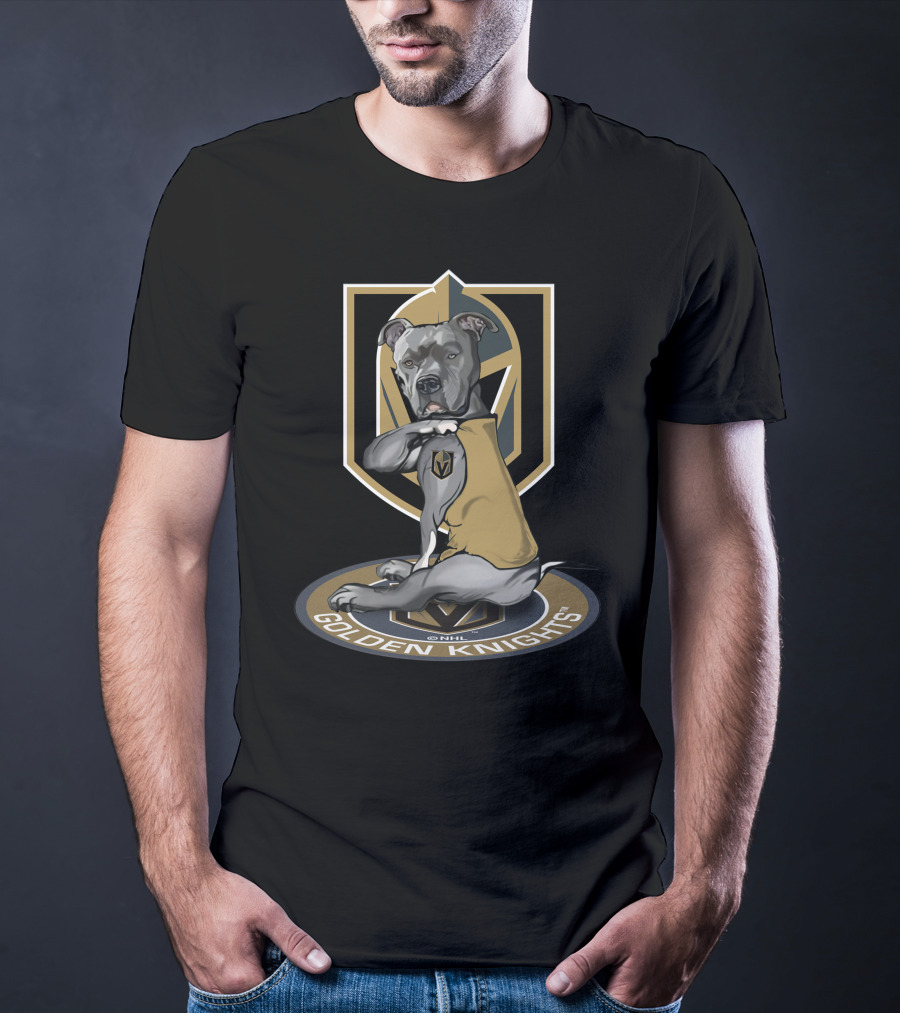 Vegas Golden Knights 29 NHL Dog T-Shirt