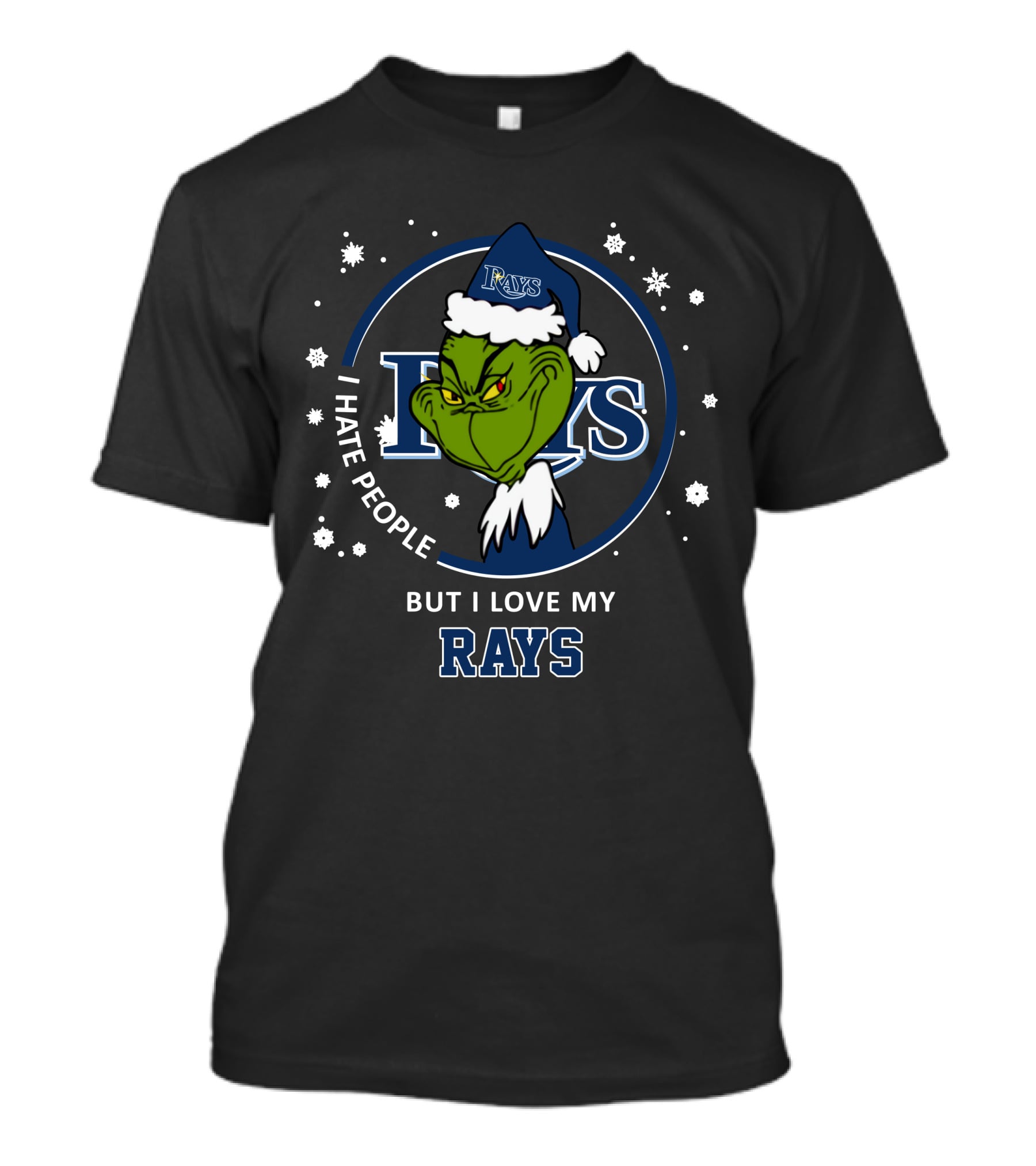 I Hate People But I Love My Tampa Bay Rays T-Shirt