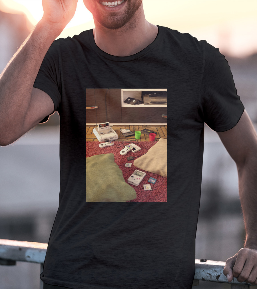 80's Kid Retro Gaming Console And Handheld Nostalgia T-Shirt