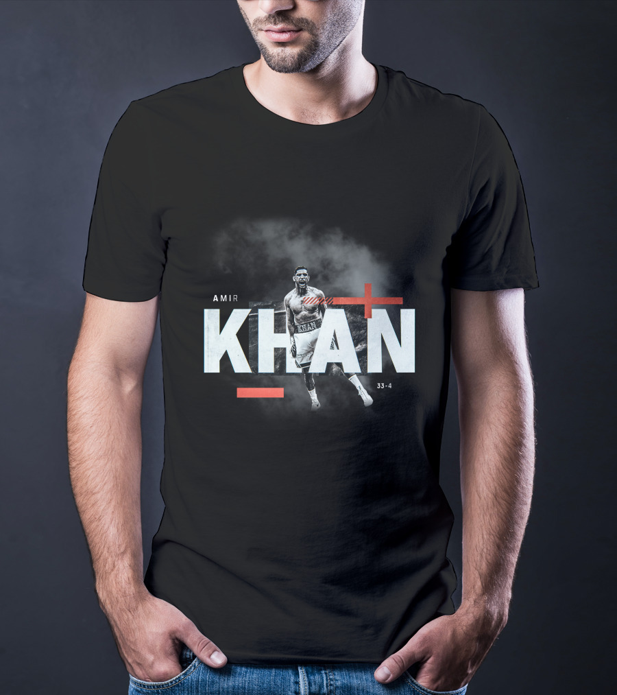 AMIR KHAN 33-4 Boxer T-Shirt