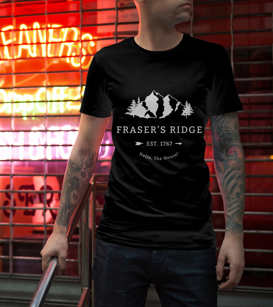 Fraser's Ridge Est. 1767 Hello, The House Outlander T-Shirt