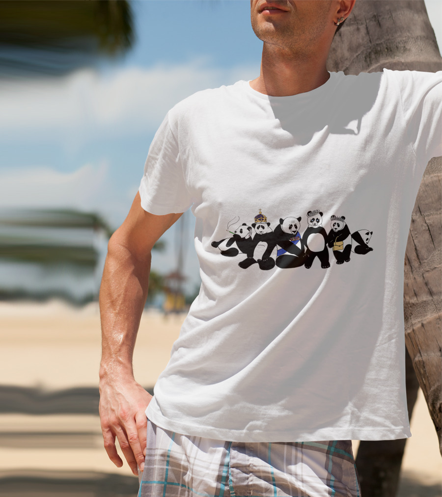 Royal Family Panda Regal Gathering T-Shirt