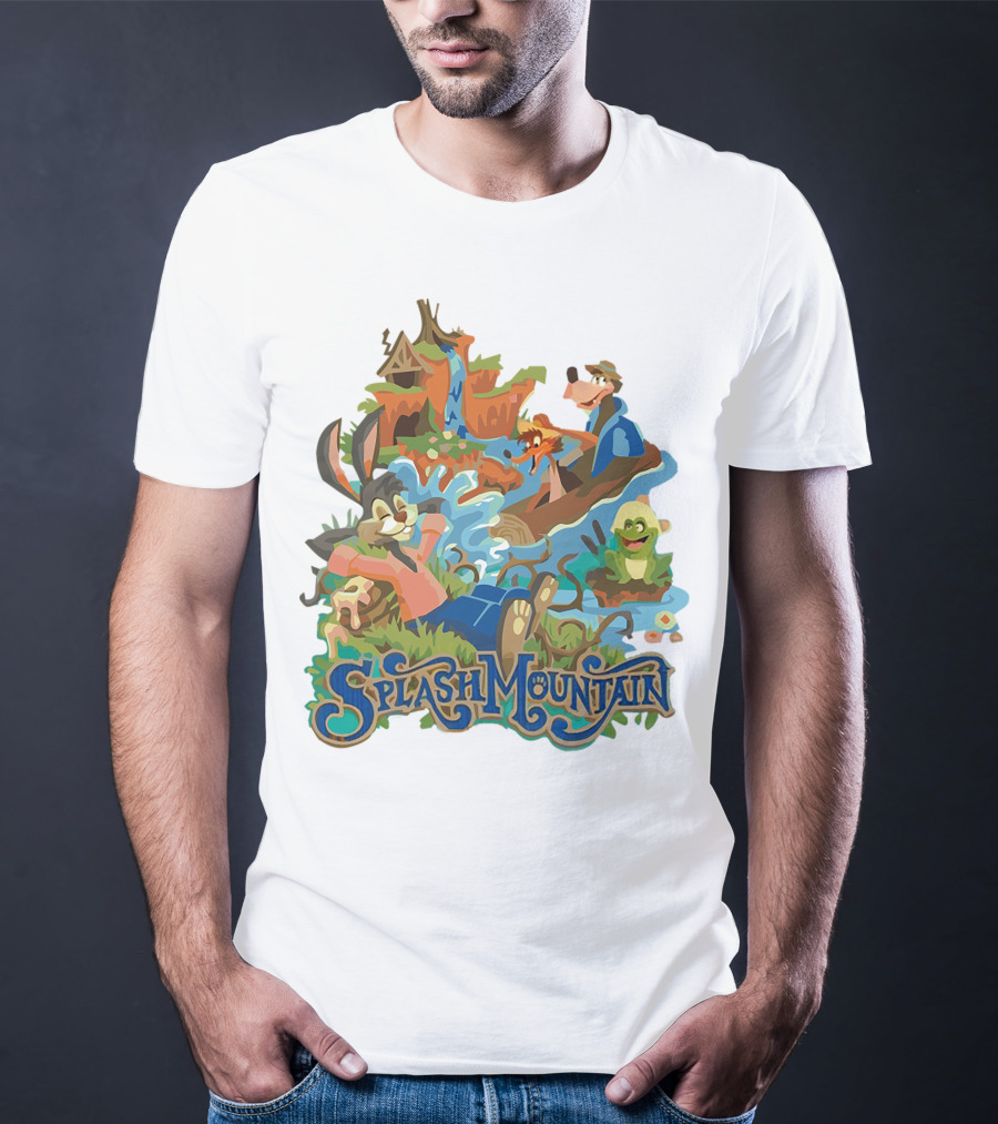 Splash Mountain Disney Characters Adventure T-Shirt