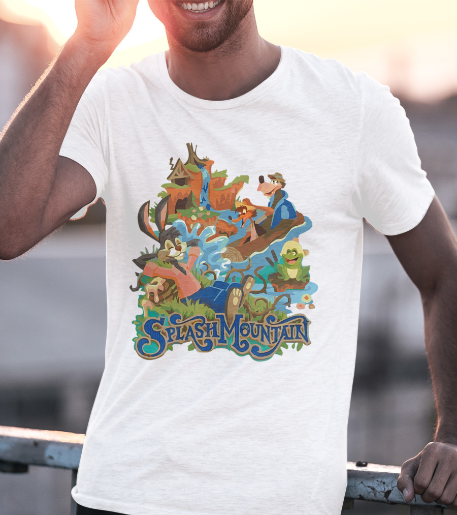 Splash Mountain Disney Characters Adventure T-Shirt
