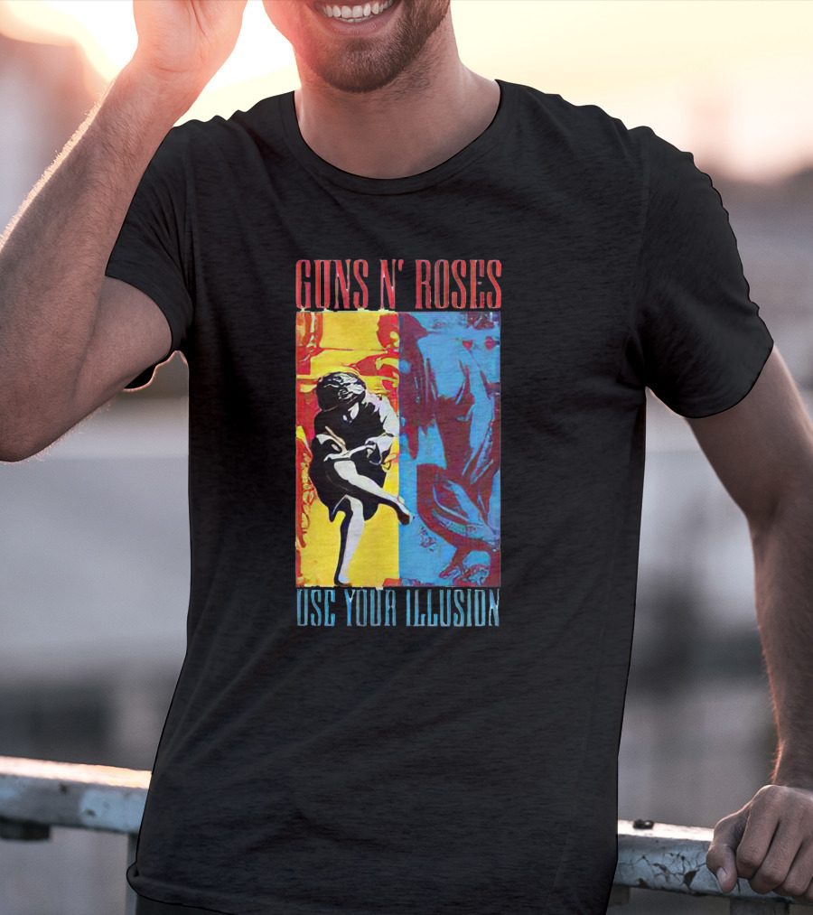 Guns N' Roses Use Your Illusion Colorful T-Shirt