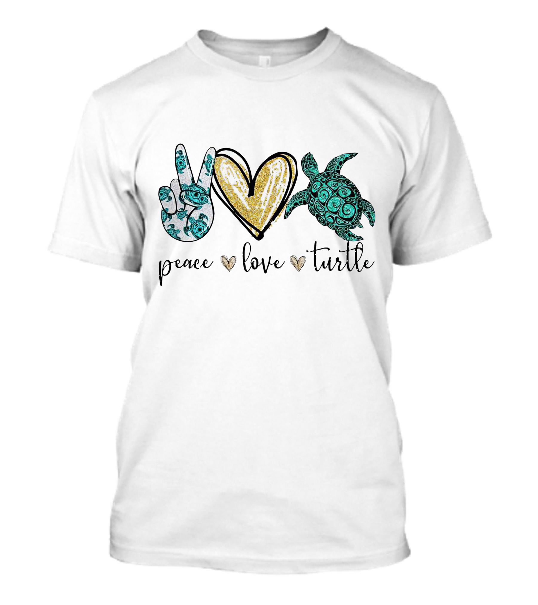 Peace Love Turtle T-Shirt