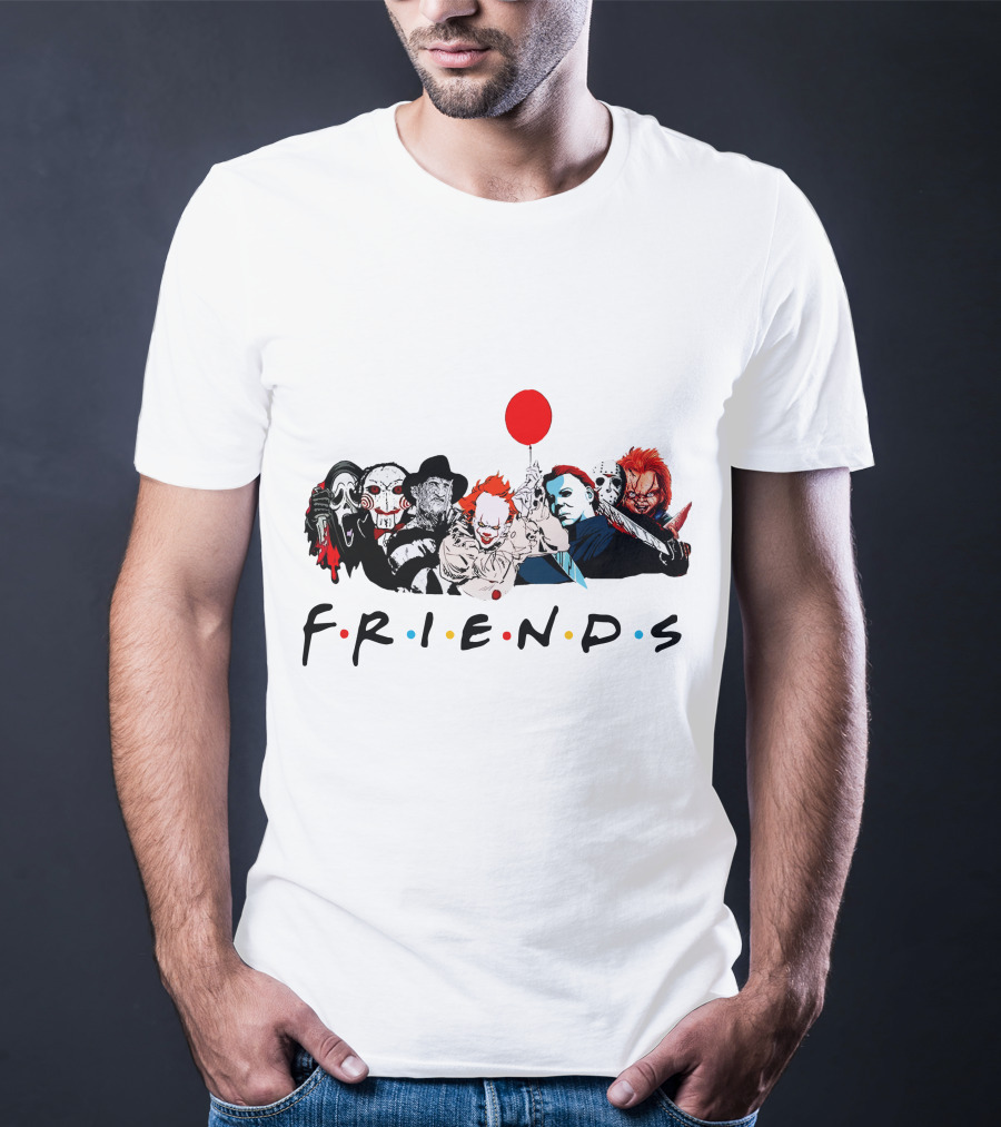 Friends Horror Icons Gathering GC865 T-Shirt
