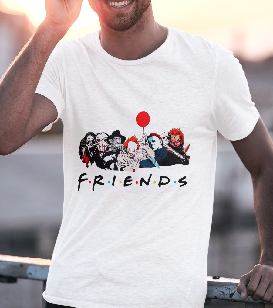 Friends Horror Icons Gathering GC865 T-Shirt