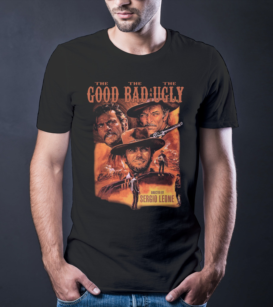 The Good The Bad And The Ugly Directed By Sergio Leone T-Shirt