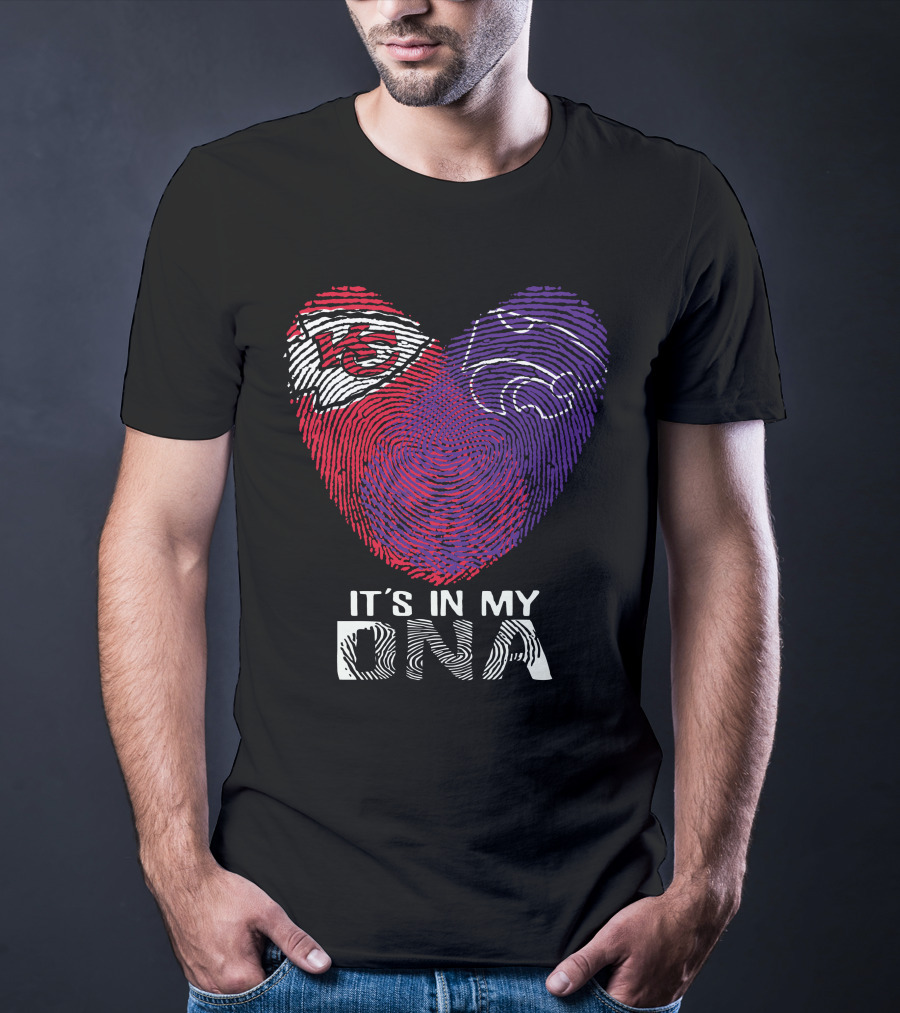 Kansas Chiefs Wildcats It's In My DNA T-Shirt