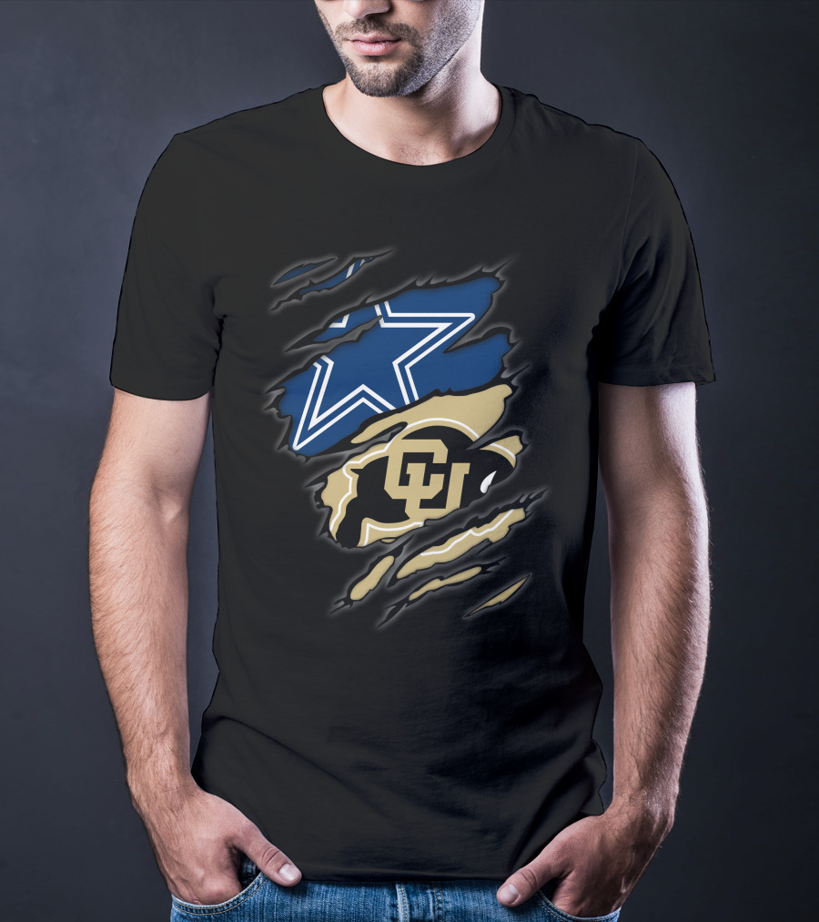Cowboys Star Colorado Buffaloes CU T-Shirt