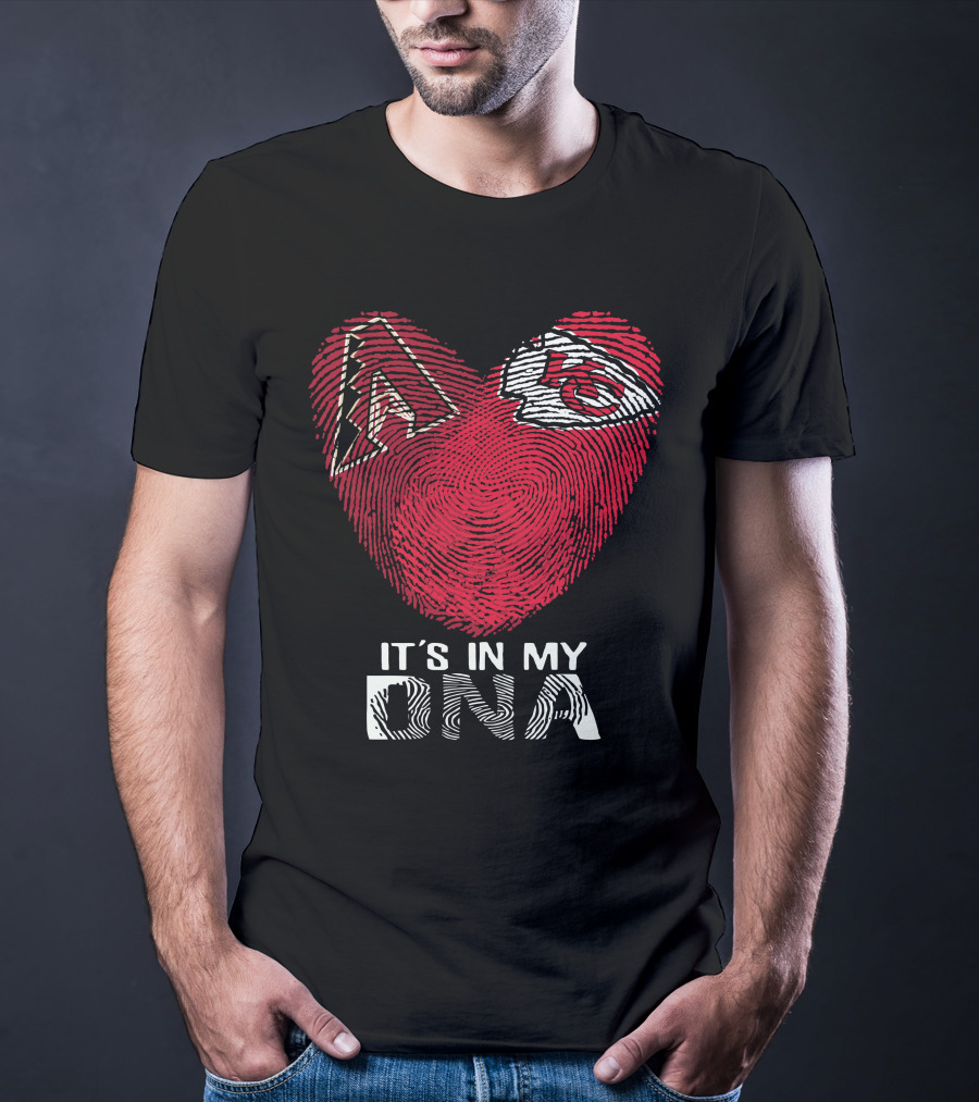 Arizona Diamondbacks Chiefs It's In My Dna T-Shirt