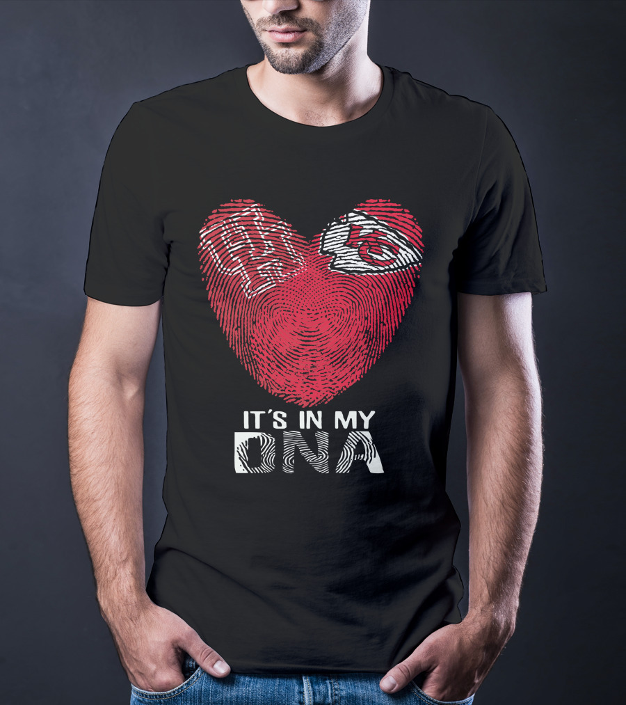 Houston Cougars Kansas City Chiefs It's In My Dna T-Shirt