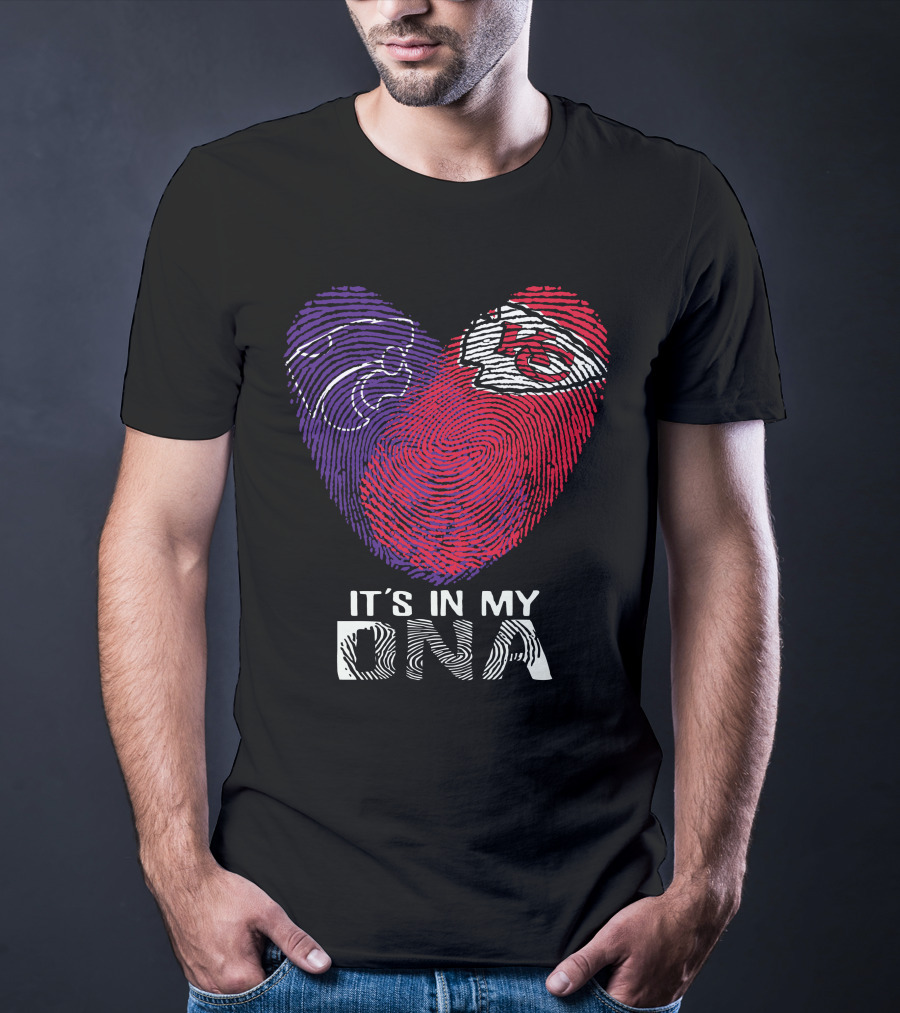 Kansas State Wildcats Chiefs It's In My Dna T-Shirt