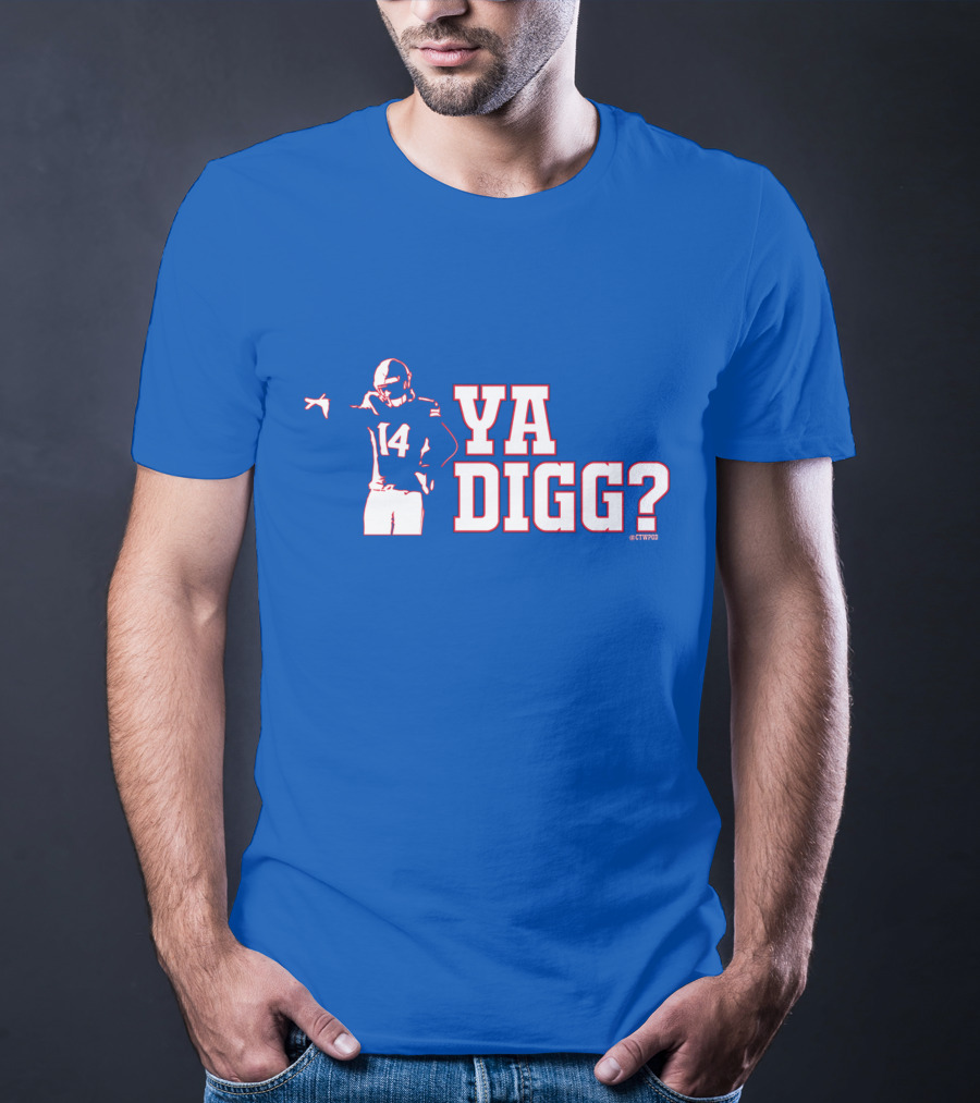 Stefon Diggs Ya Digg? 14 Football Fan T-Shirt