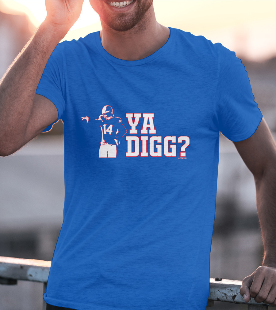 Stefon Diggs Ya Digg? 14 Football Fan T-Shirt