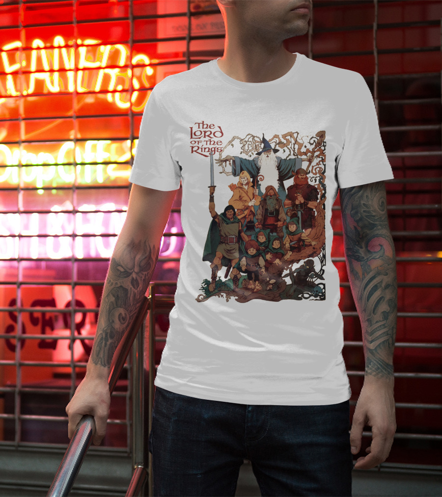 The Lord Of The Rings Classic Fellowship T-Shirt