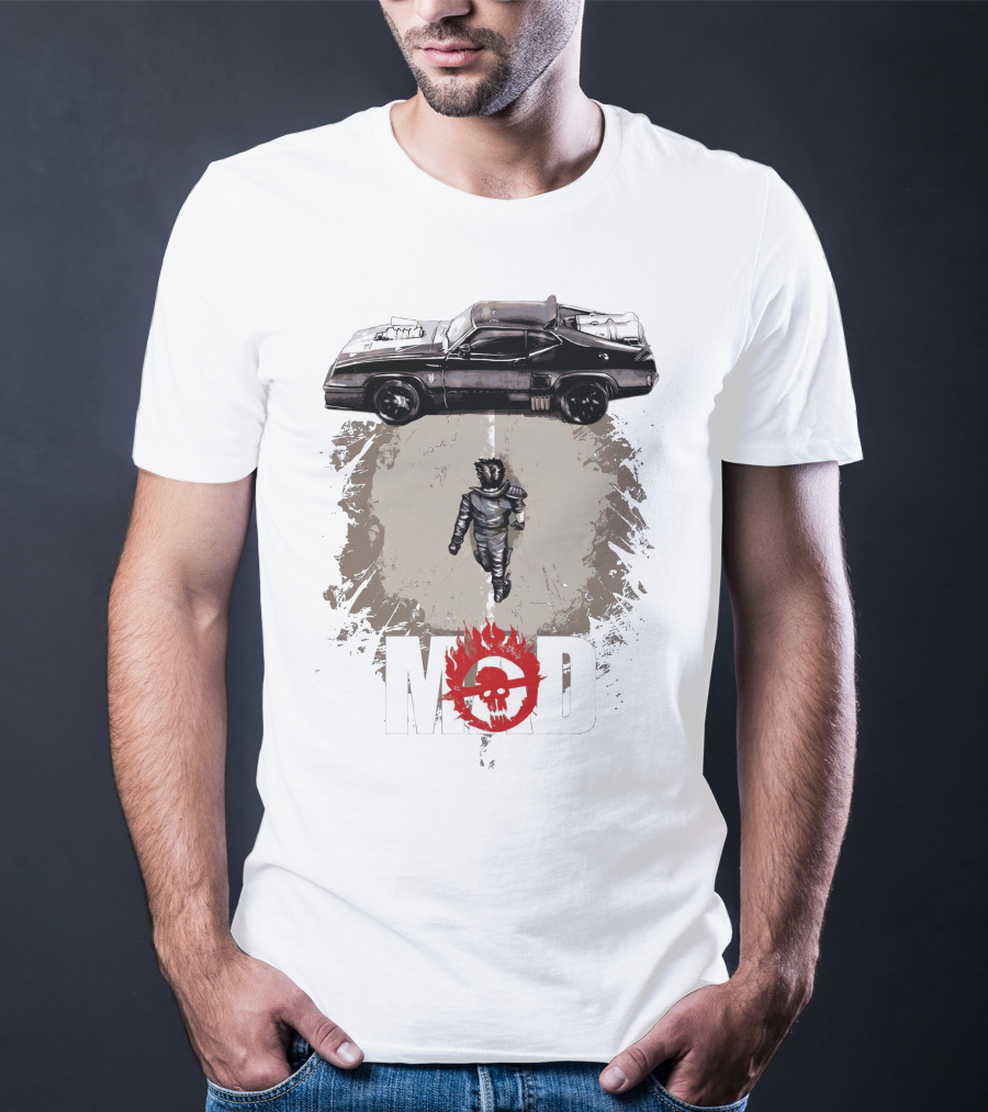 MDMX Mad Max Road Warrior Car Skull T-Shirt